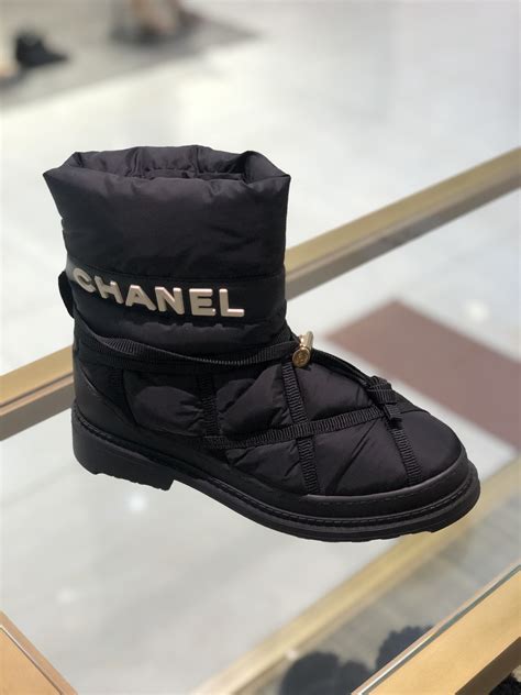 chanel winter boots